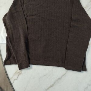 Vintage Barneys New York Dark Brown Crewneck Sweater